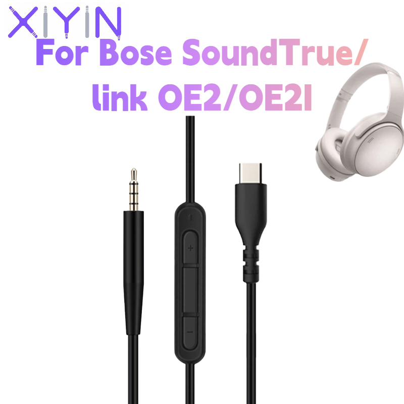 Type C Wired Earphones With Mic - Replacement 1.4 meters DAC Type C