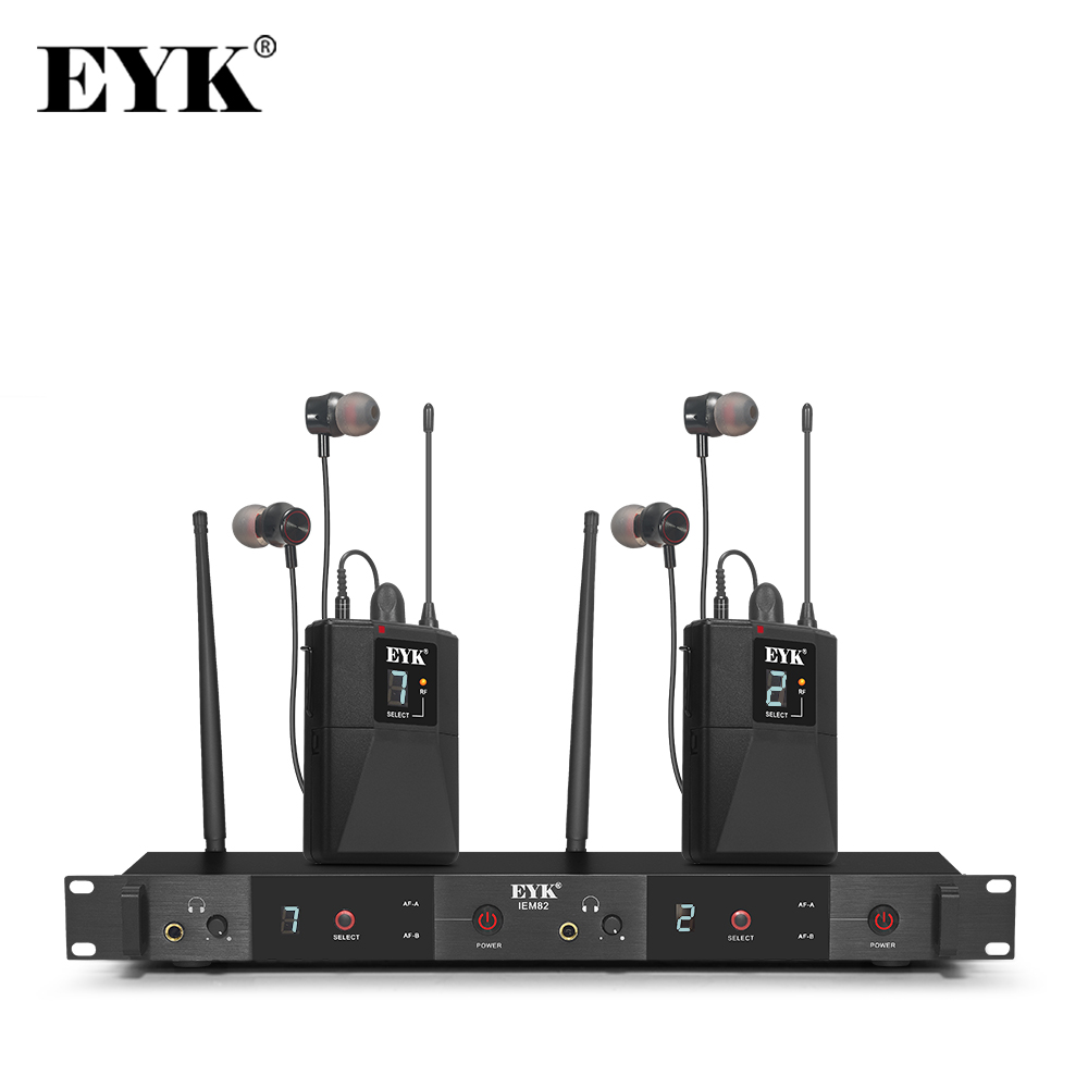 In Ear Monitors For Singers - EYK IEM82 Không Dây UHF Trong