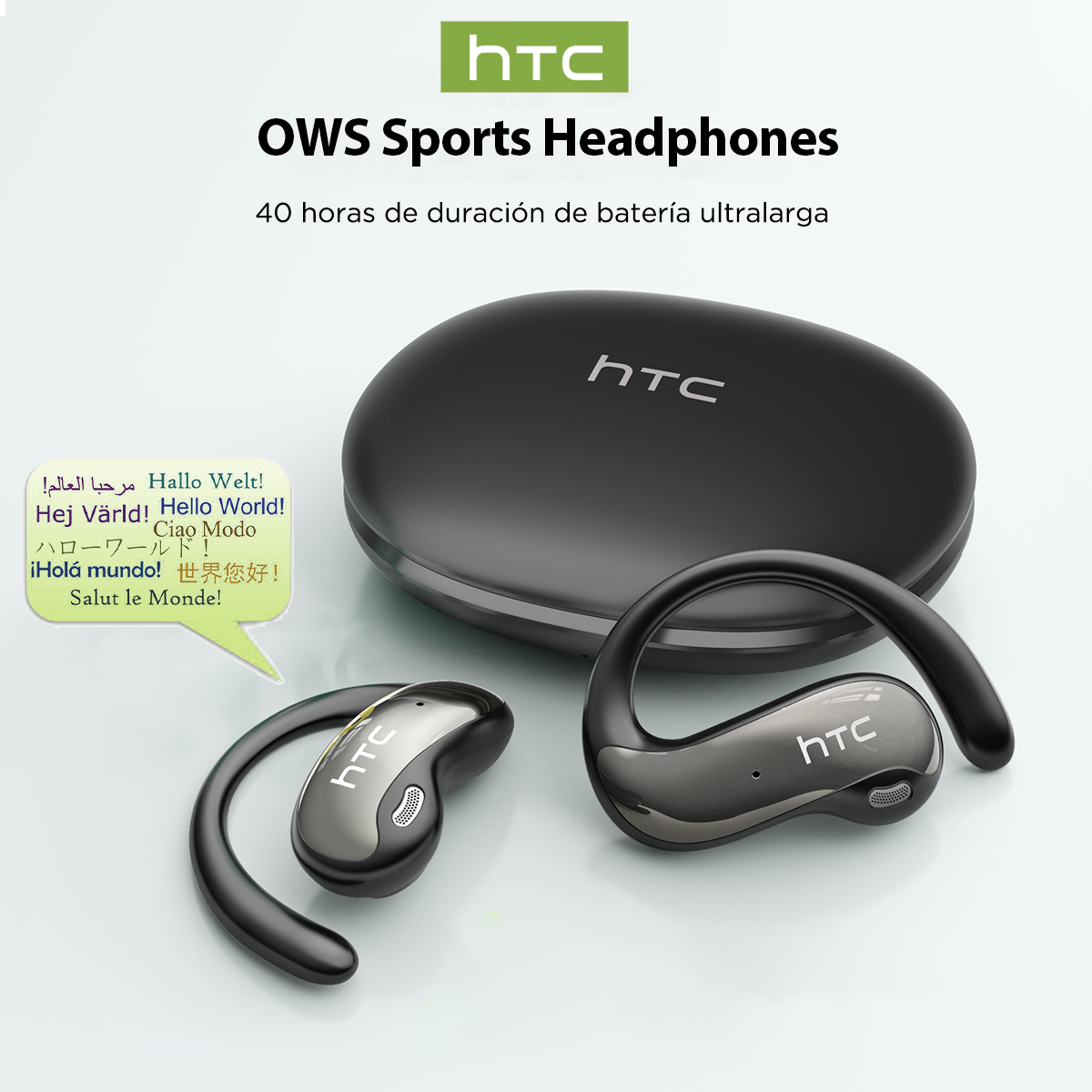 Type C Wired Earphones With Mic - HTC NE19 Bluetooth Earphones AI OWS