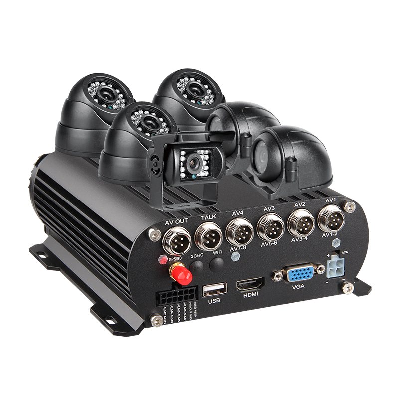 Cameras - 8 Channel GPS 1080N AHD Real-time