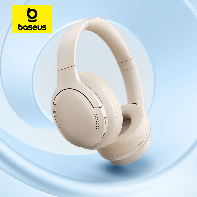 Anc Wireless Over Ear Headphones - Baseus Wireless Headphones Bluetooth 6.0 HIFI