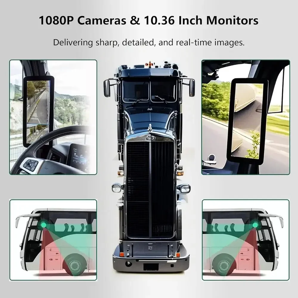 Dual Monitor Truck Camera Syst - đánh giá và giá Cameras