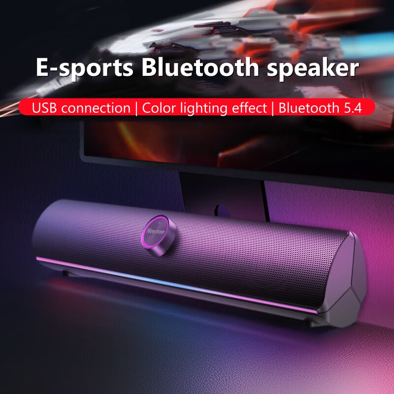 Gaming Soundbar, USB One-Cable - đánh giá và giá Rgb Computer Soundbar For Pc