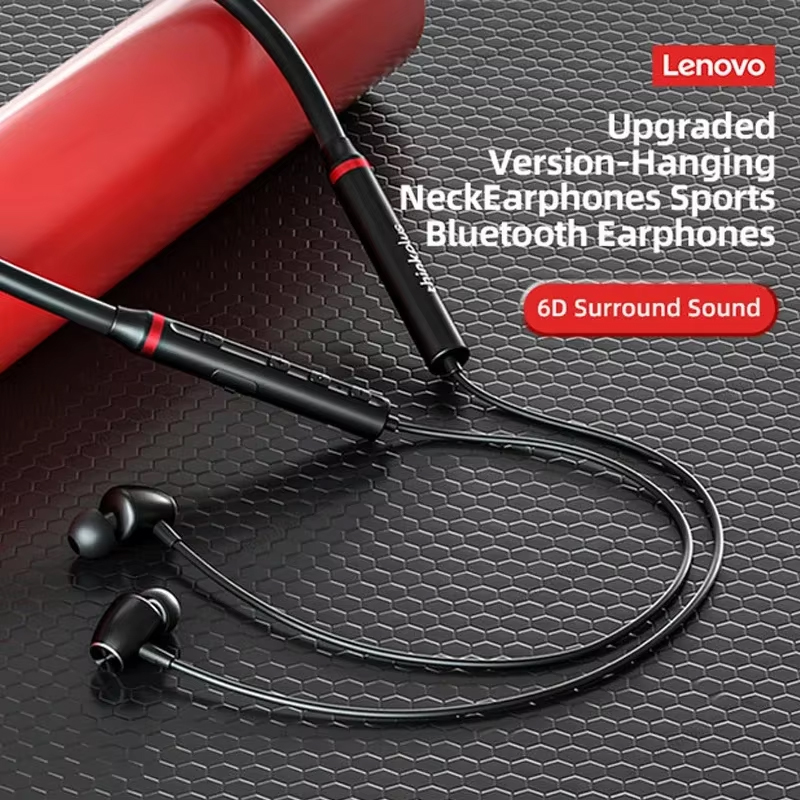 New Lenovo HE05X HE05 Pro Neck - đánh giá và giá Magnetic Neckband Sports Earphones