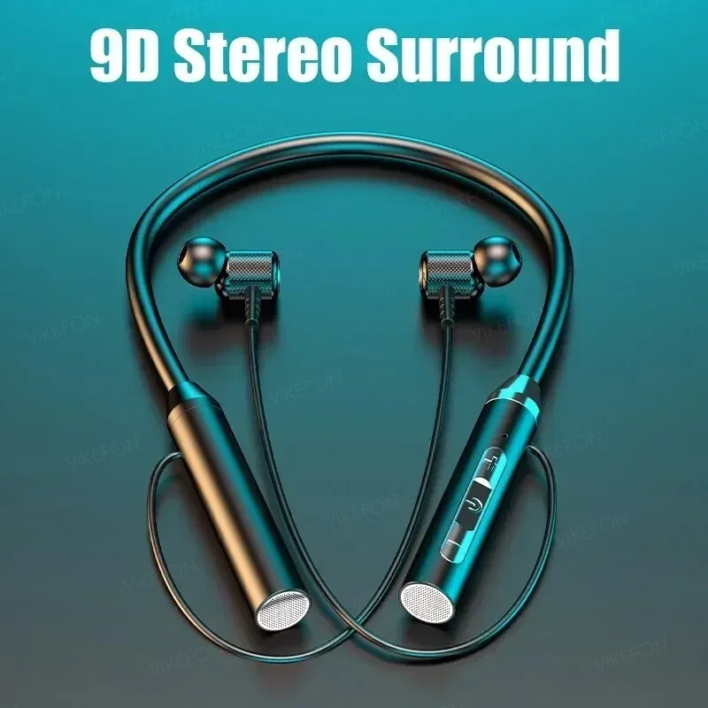 Wireless Headphones Bluetooth  - đánh giá và giá Magnetic Neckband Sports Earphones