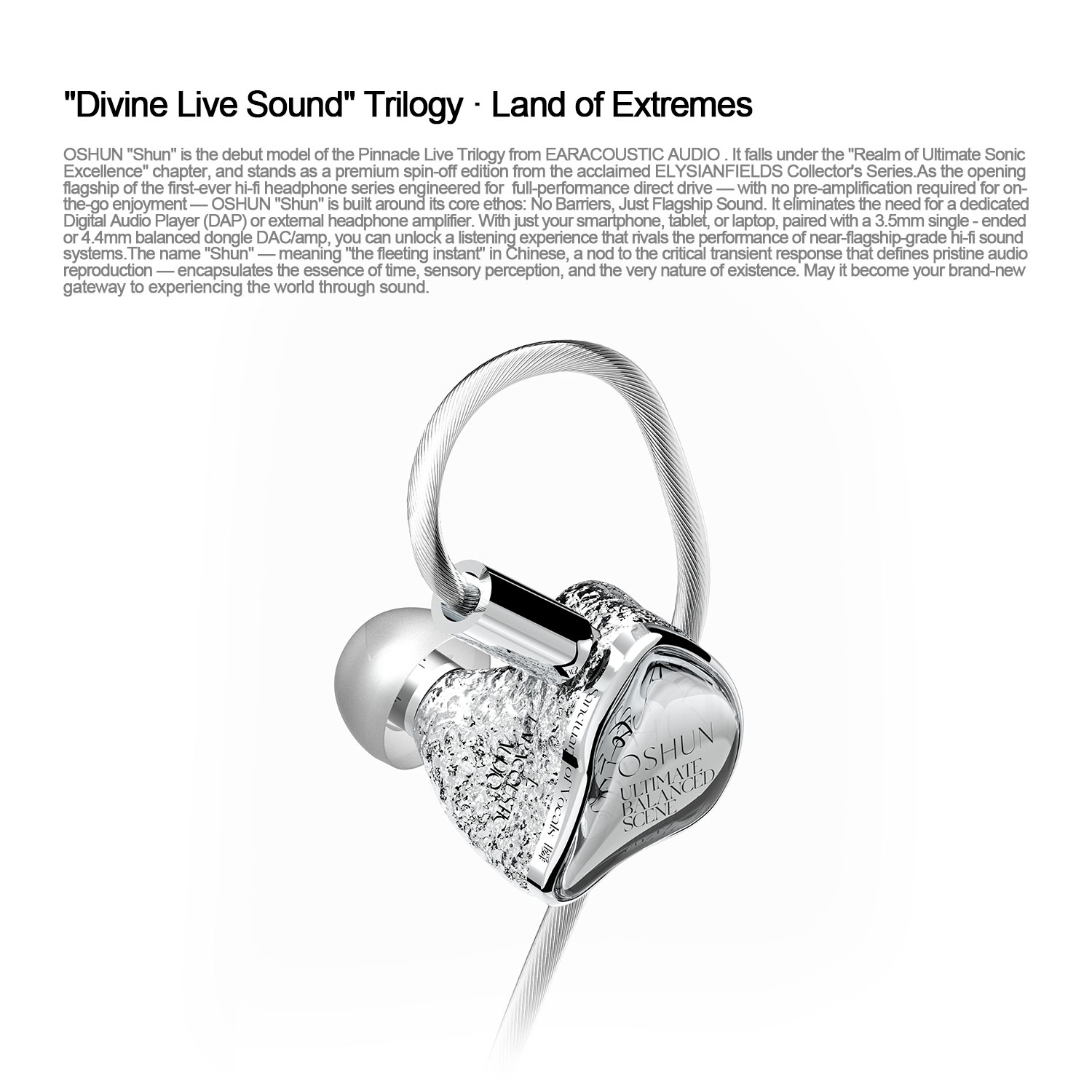 EarAcoustic Oshun Utopia LTD D - đánh giá và giá Planar Magnetic Iem Earphones