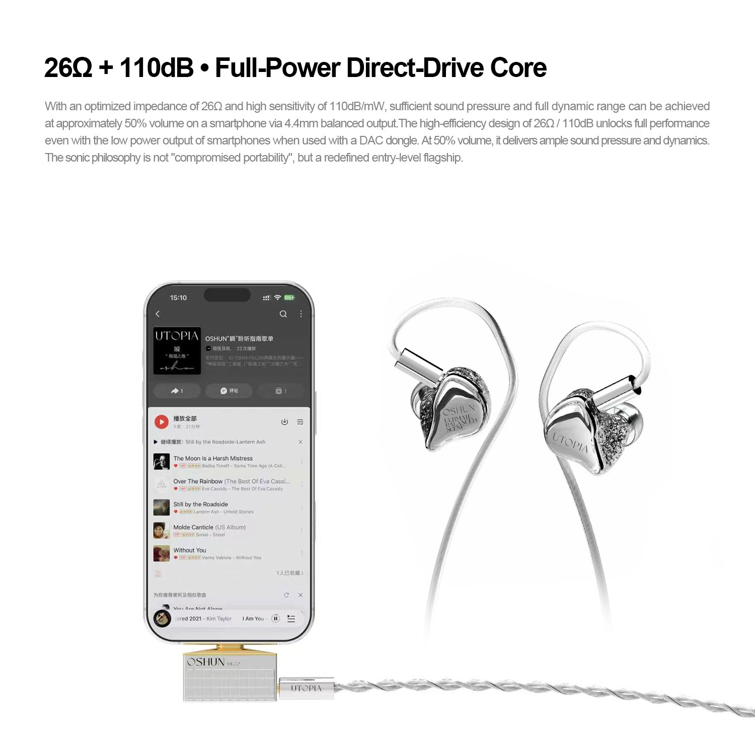 EarAcoustic Oshun Utopia LTD D - đánh giá và giá Planar Magnetic Iem Earphones