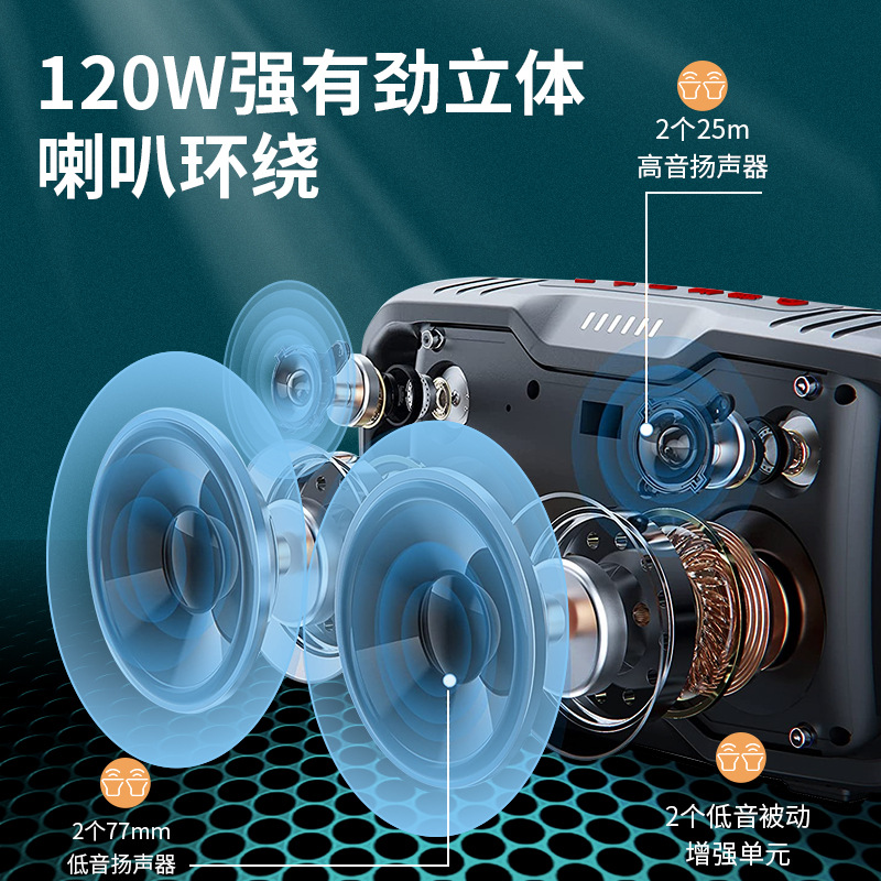 X10 Portable Blue-tooth Speake - đánh giá và giá Portable Bluetooth Speaker Waterproof Ipx7