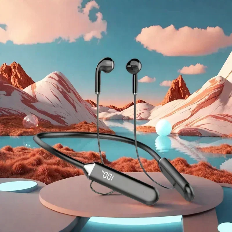 TWS Magnetic Wireless Headphon - đánh giá và giá Magnetic Neckband Sports Earphones