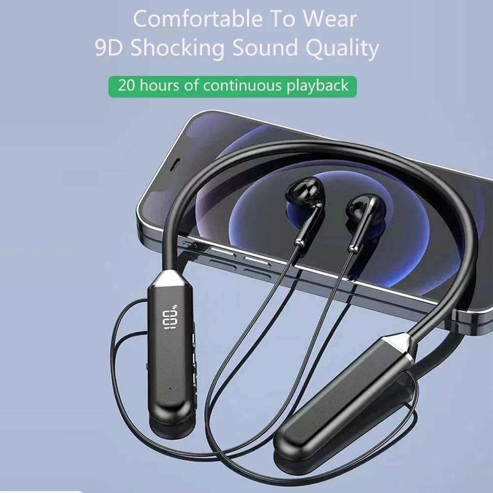 TWS Magnetic Wireless Headphon - đánh giá và giá Magnetic Neckband Sports Earphones
