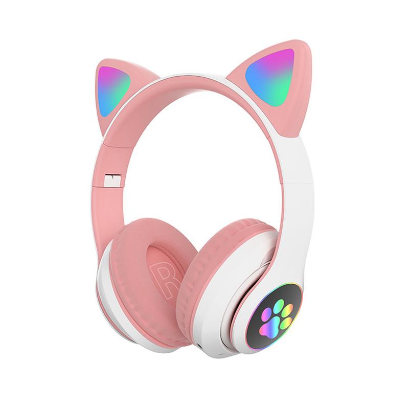 Cute Cat Ears Headphones Bluet - đánh giá và giá Cat Ear Bluetooth Headset Led