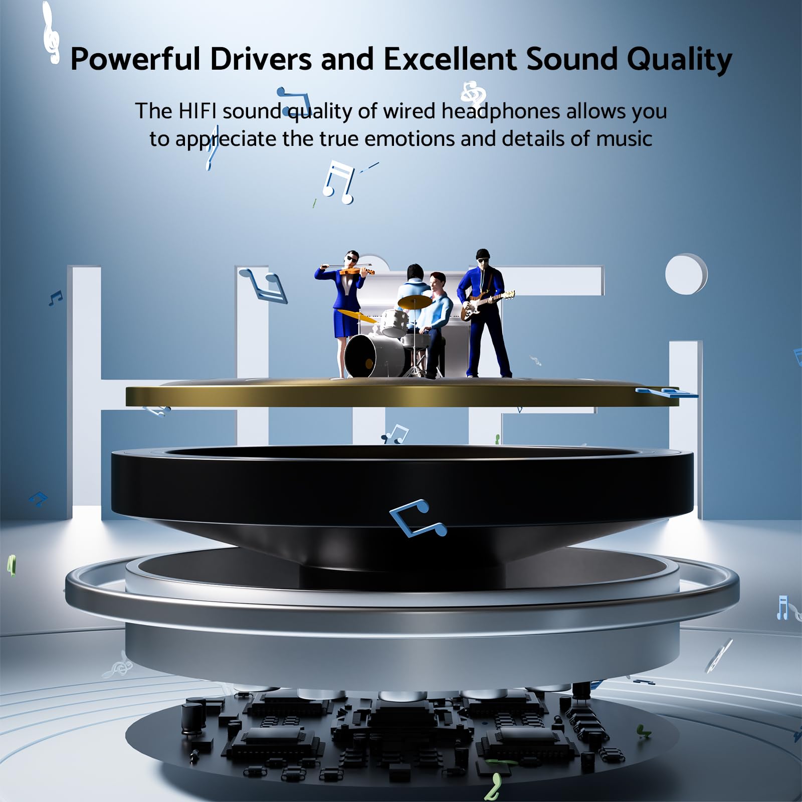 9D Bass Stereo Type C and 3.5m - đánh giá và giá Type C Wired Earphones With Mic
