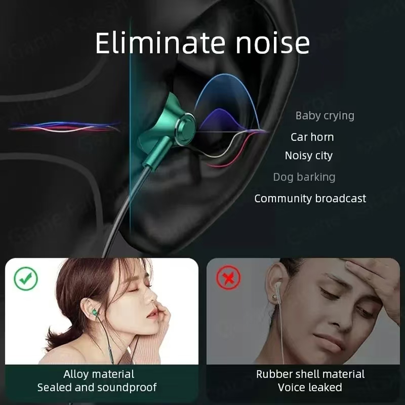 9D Surround Bass Type C&3.5mm  - đánh giá và giá Type C Wired Earphones With Mic