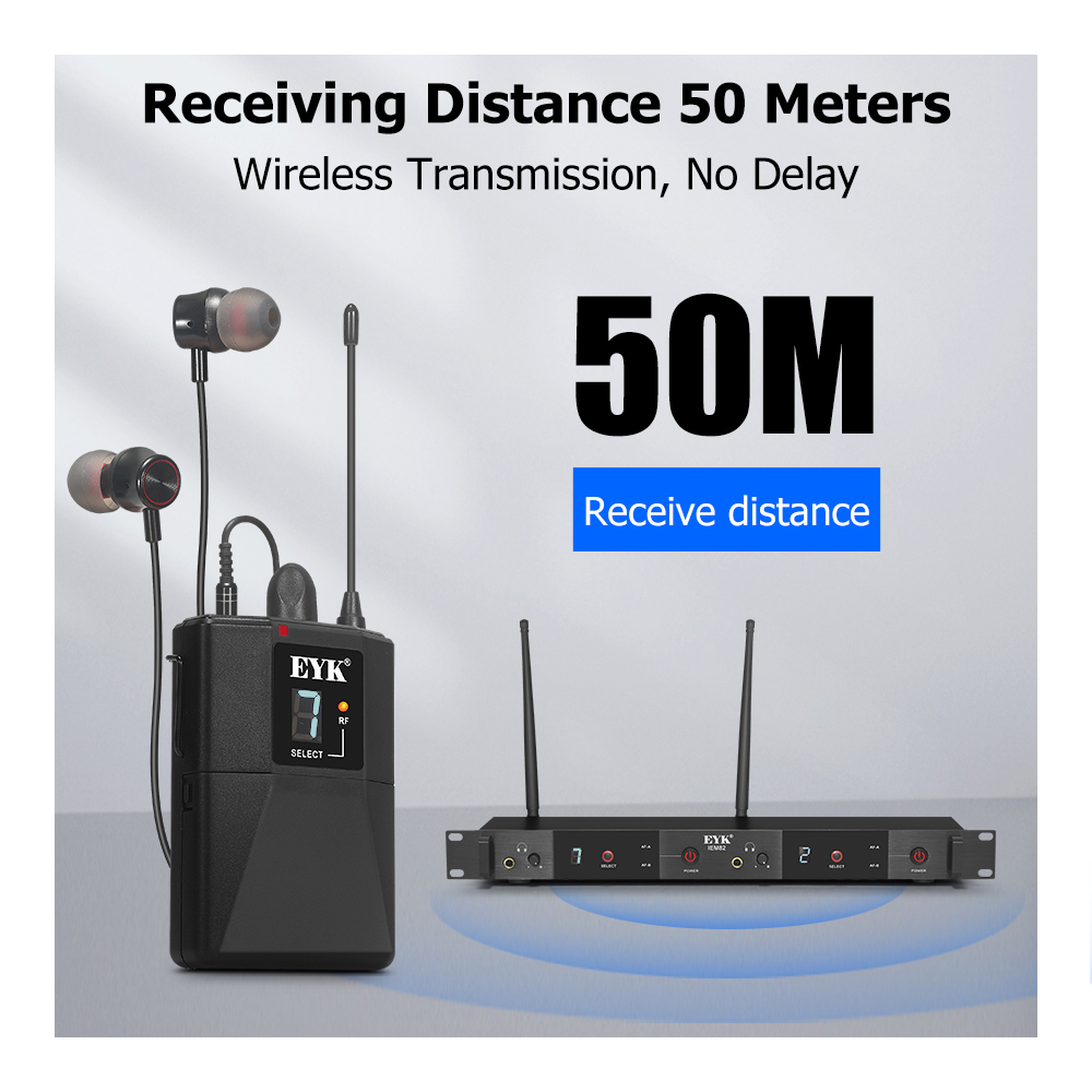 EYK IEM82 Không Dây UHF Trong  - đánh giá và giá In Ear Monitors For Singers