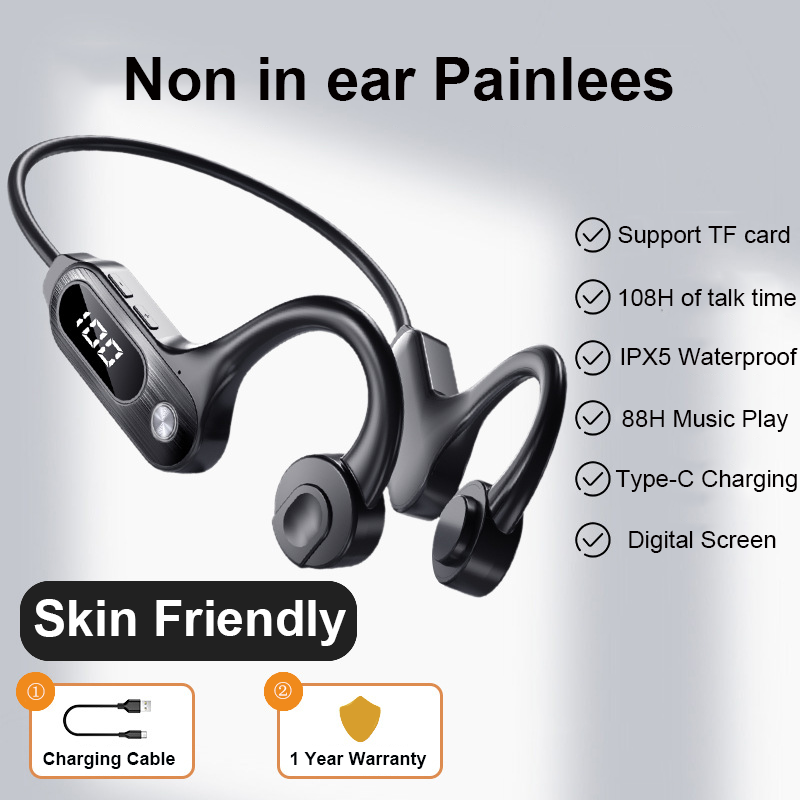 Bone Conduction Bluetooth 5.3  - đánh giá và giá Bone Conduction Running Headphones