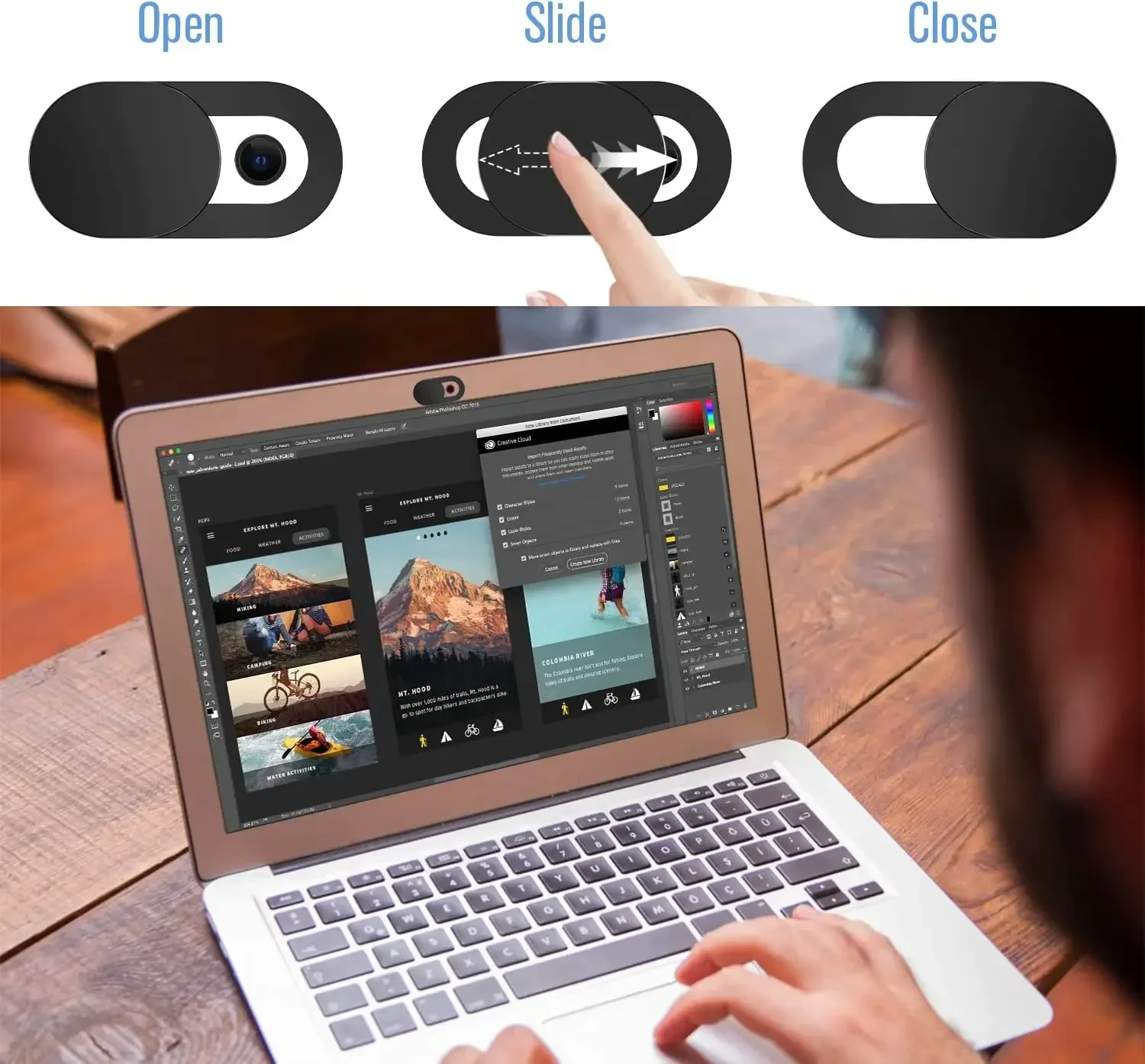 Webcam Cover Laptop Camera Sli - đánh giá và giá Tablets