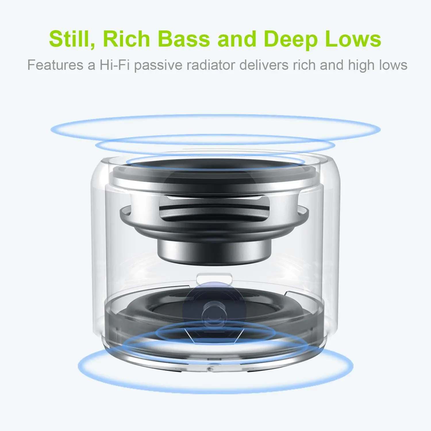 Loa Bluetooth EWA A106 Pro Loa - đánh giá và giá Portable Bluetooth Speaker Waterproof Ipx7