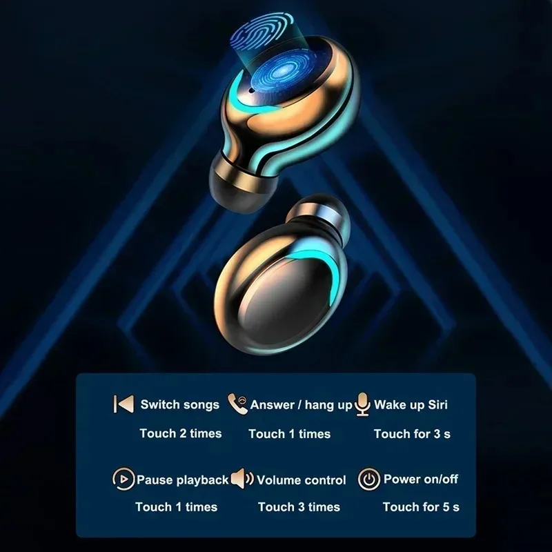 New F9 Bluetooth Headphones 9D - đánh giá và giá Tws Earbuds Bluetooth 5.3