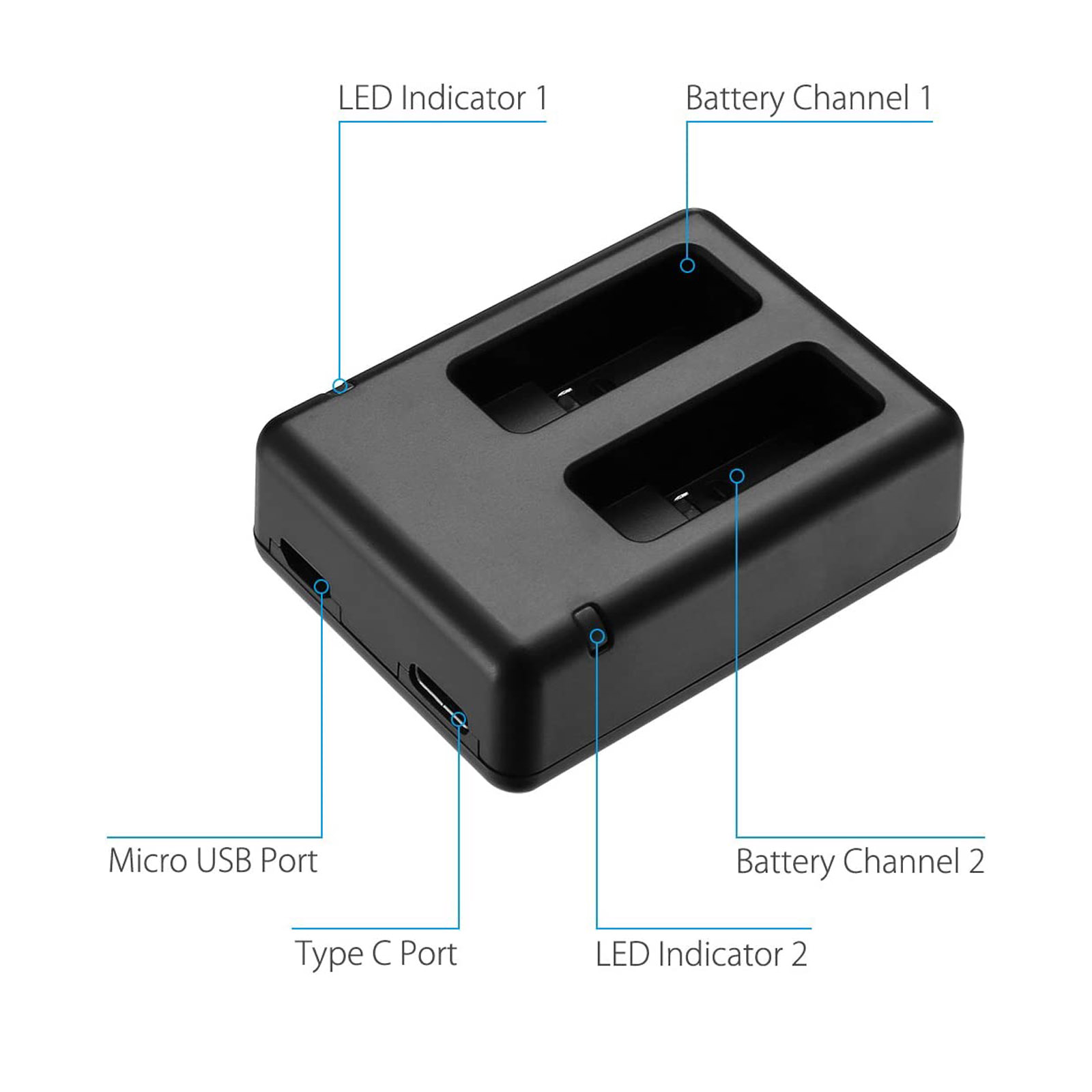 Suitable for GOPRO Hero 5 Char - đánh giá và giá Drones