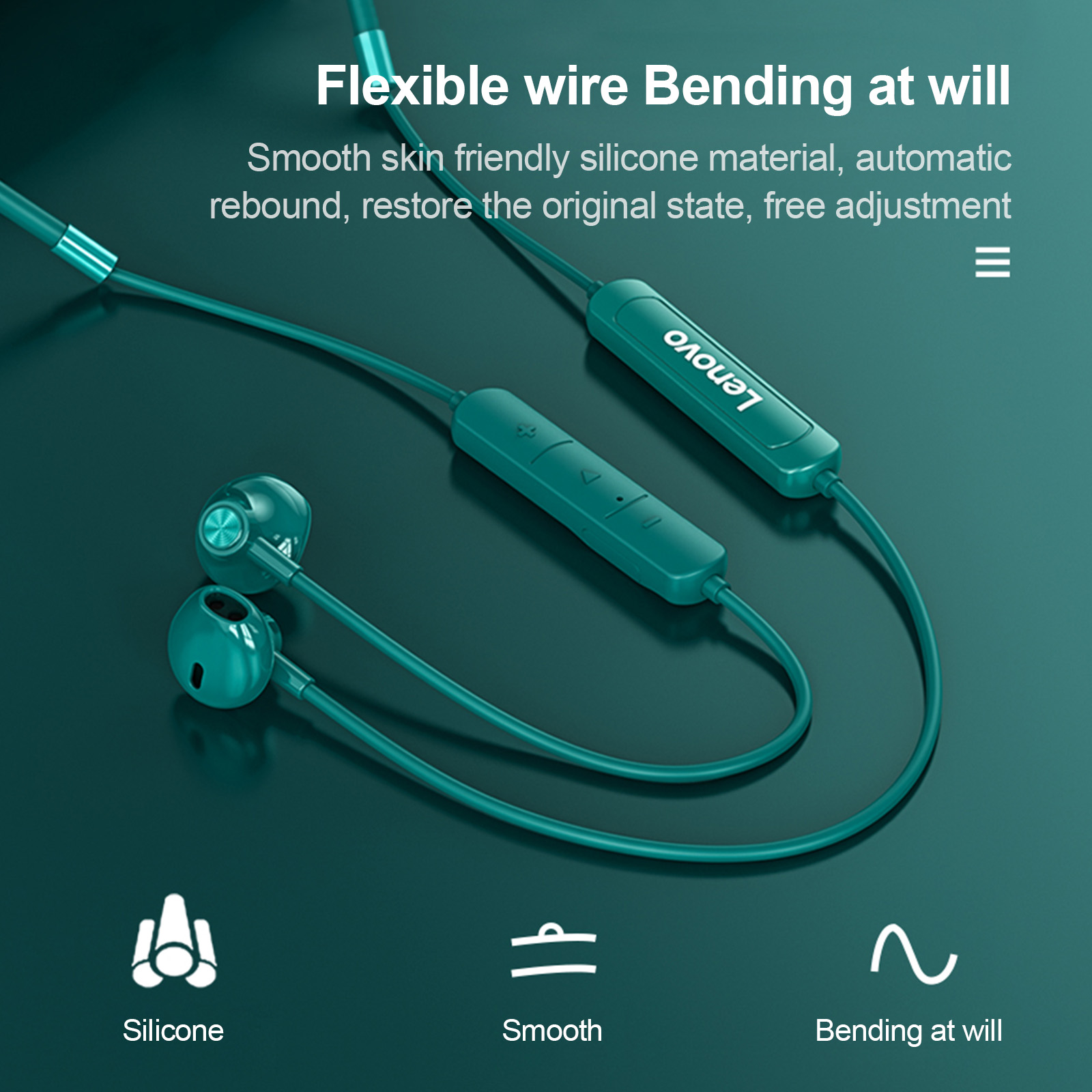 Original Lenovo SH1 Earphone B - đánh giá và giá Magnetic Neckband Sports Earphones