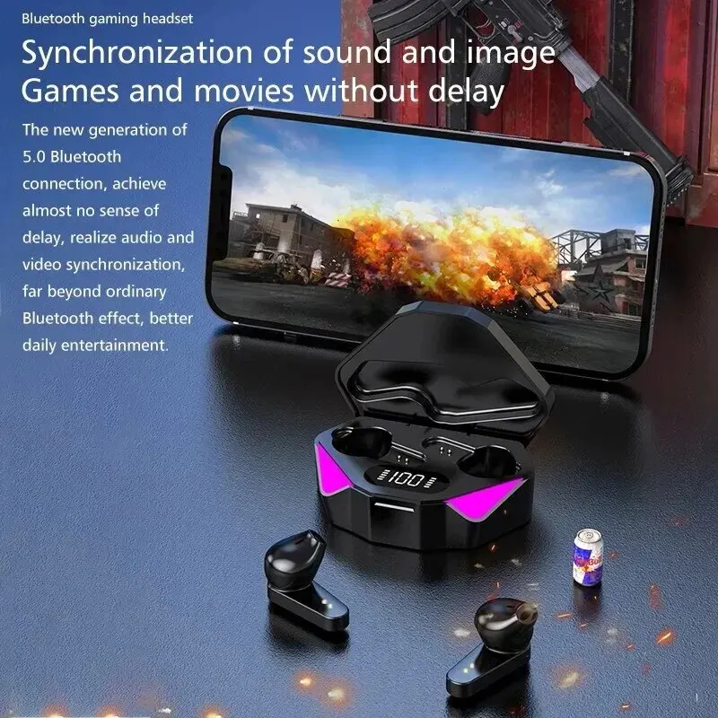 TWS Wireless Bluetooth 5.3 Hea - đánh giá và giá Gaming Headset With Mic Rgb