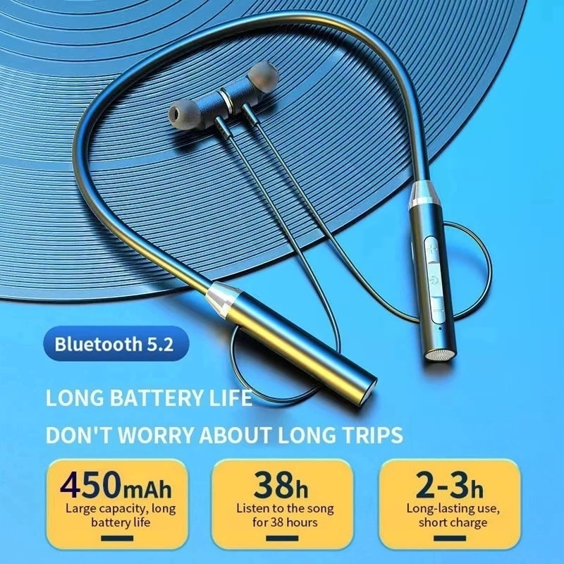 Wireless Headphones Bluetooth  - đánh giá và giá Magnetic Neckband Sports Earphones