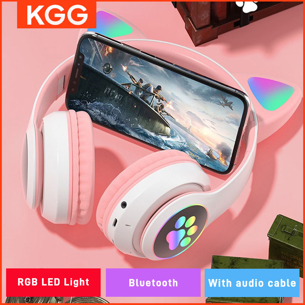 Cat Ears Headphones Flash Ligh - đánh giá và giá Cat Ear Bluetooth Headset Led