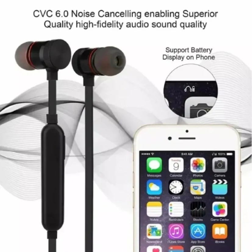 Neckband Bluetooth Earphones I - đánh giá và giá Magnetic Neckband Sports Earphones