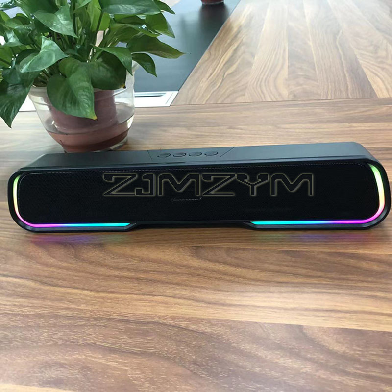 RGB lights Bluetooth Speaker T - đánh giá và giá Rgb Computer Soundbar For Pc