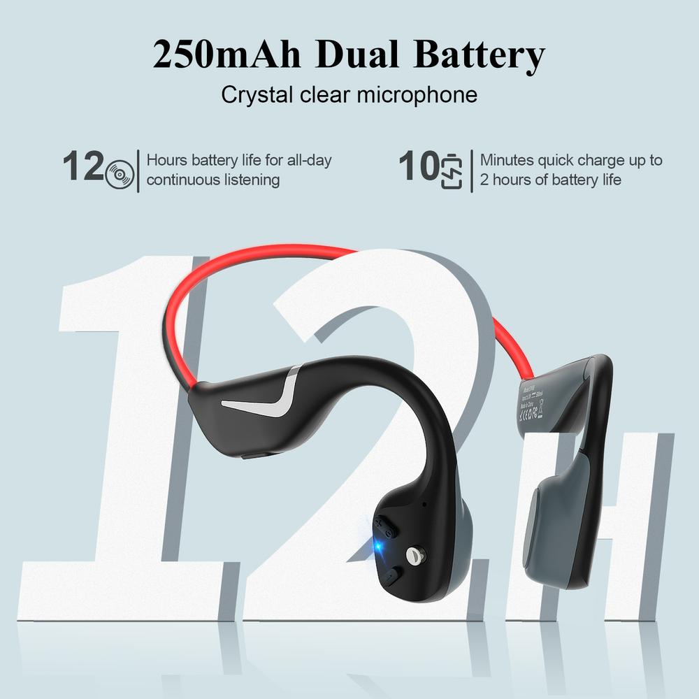 DV68 Pro Bone Conduction Bluet - đánh giá và giá Bone Conduction Running Headphones