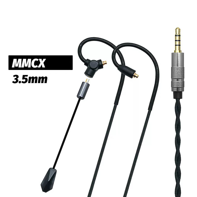 0.78 QDC MMCX Gaming Earphone  - đánh giá và giá Type C Wired Earphones With Mic