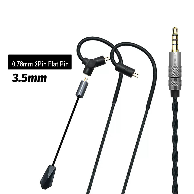 0.78 QDC MMCX Gaming Earphone  - đánh giá và giá Type C Wired Earphones With Mic